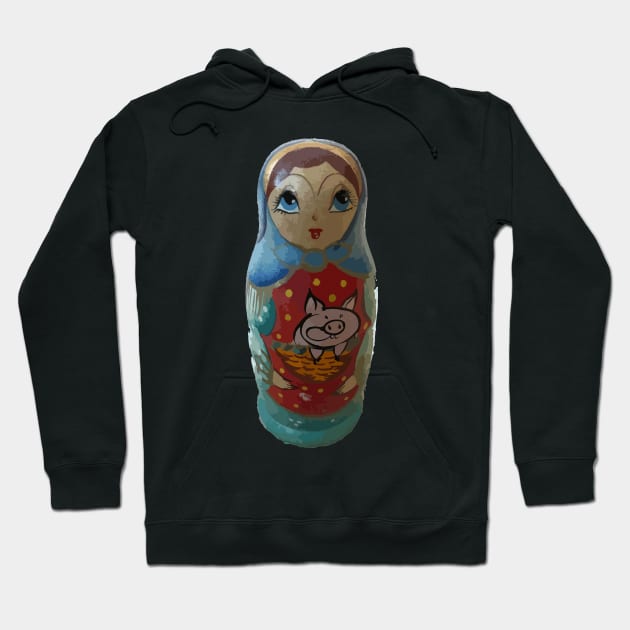 Matryoshka Doll Hoodie by ampp